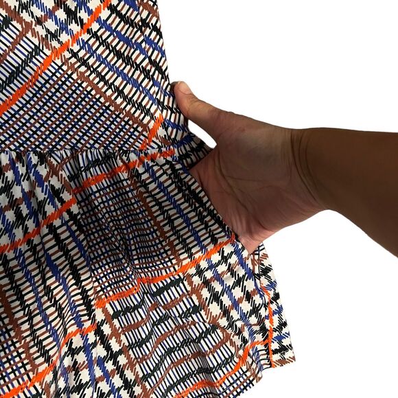 Tanya Taylor Girls S Plaid Long Sleeve Dress Preppy Retro Holiday Party Pockets - Picture 8 of 14